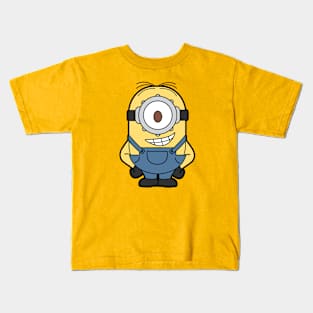 Cute Minion Stuart Kids T-Shirt